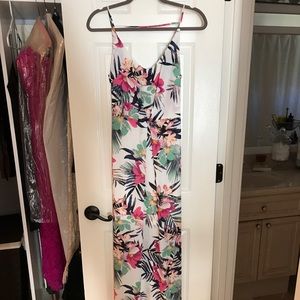 H&M FLORAL MAXI DRESS 🌺